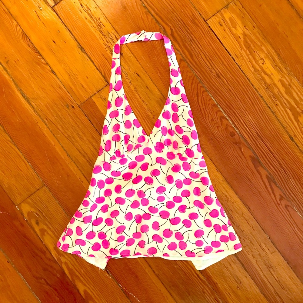 Hot Pink Cherry Halter